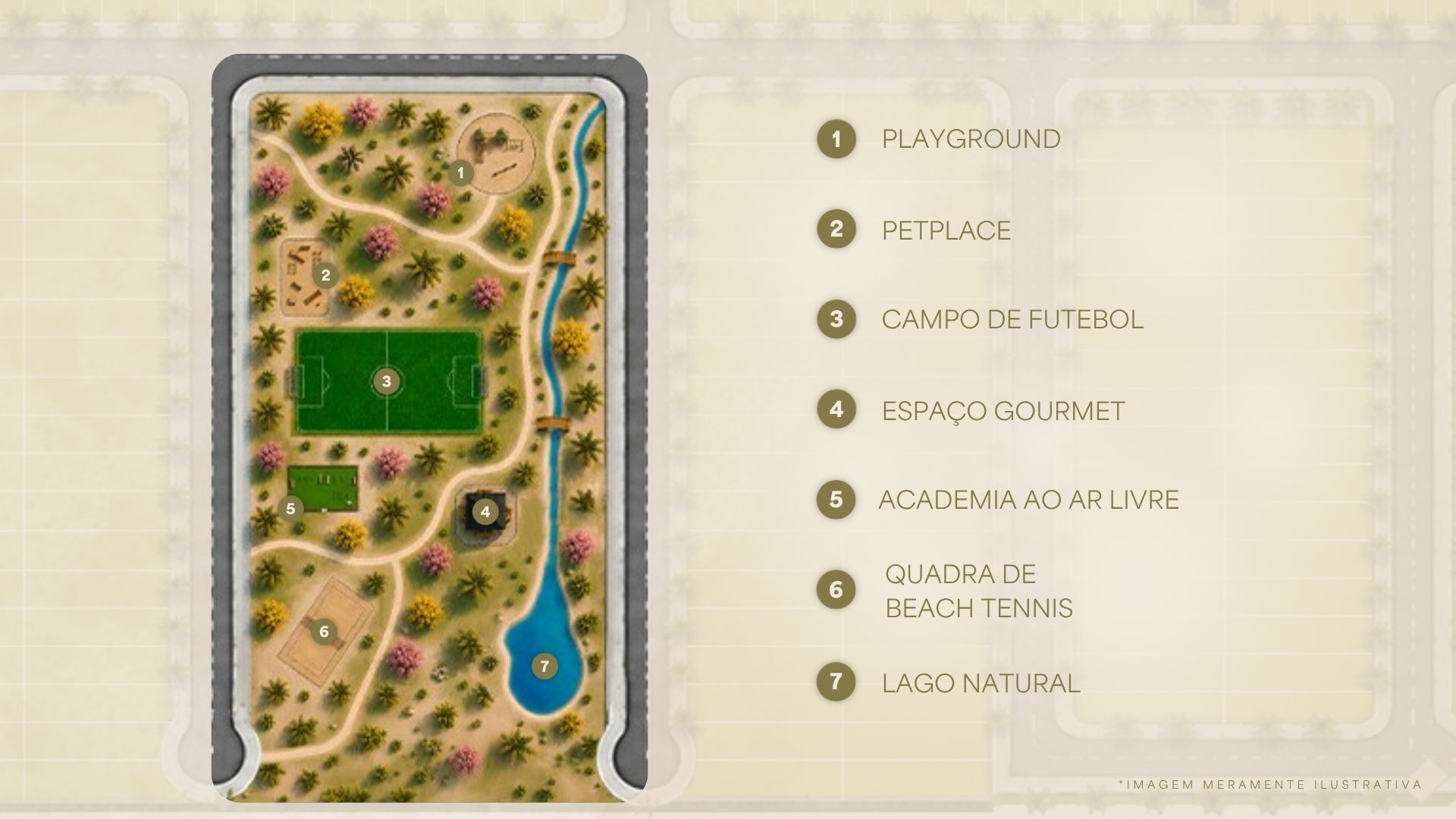 Áreas de lazer do Vila Taíba Living